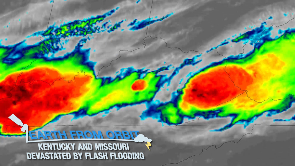 Earth from Orbit: Kentucky and Missouri Devastated by Flash Flooding